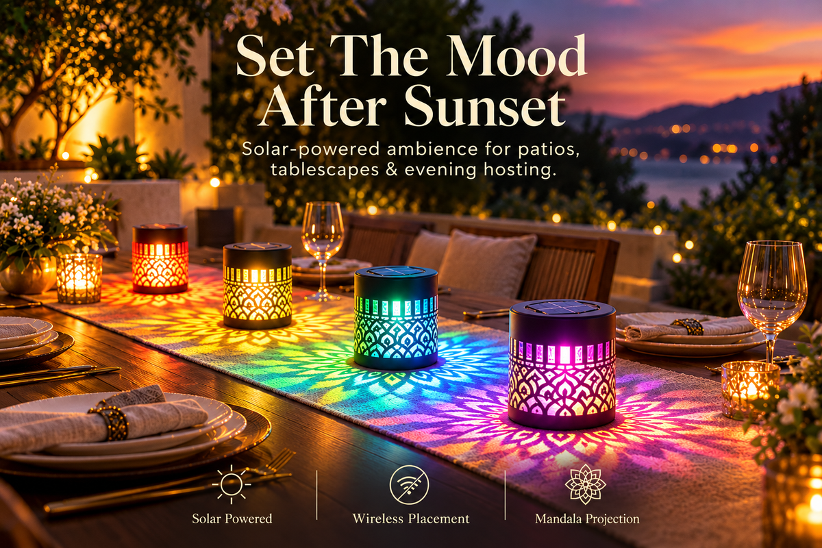 ✨ Solar Mandala Light