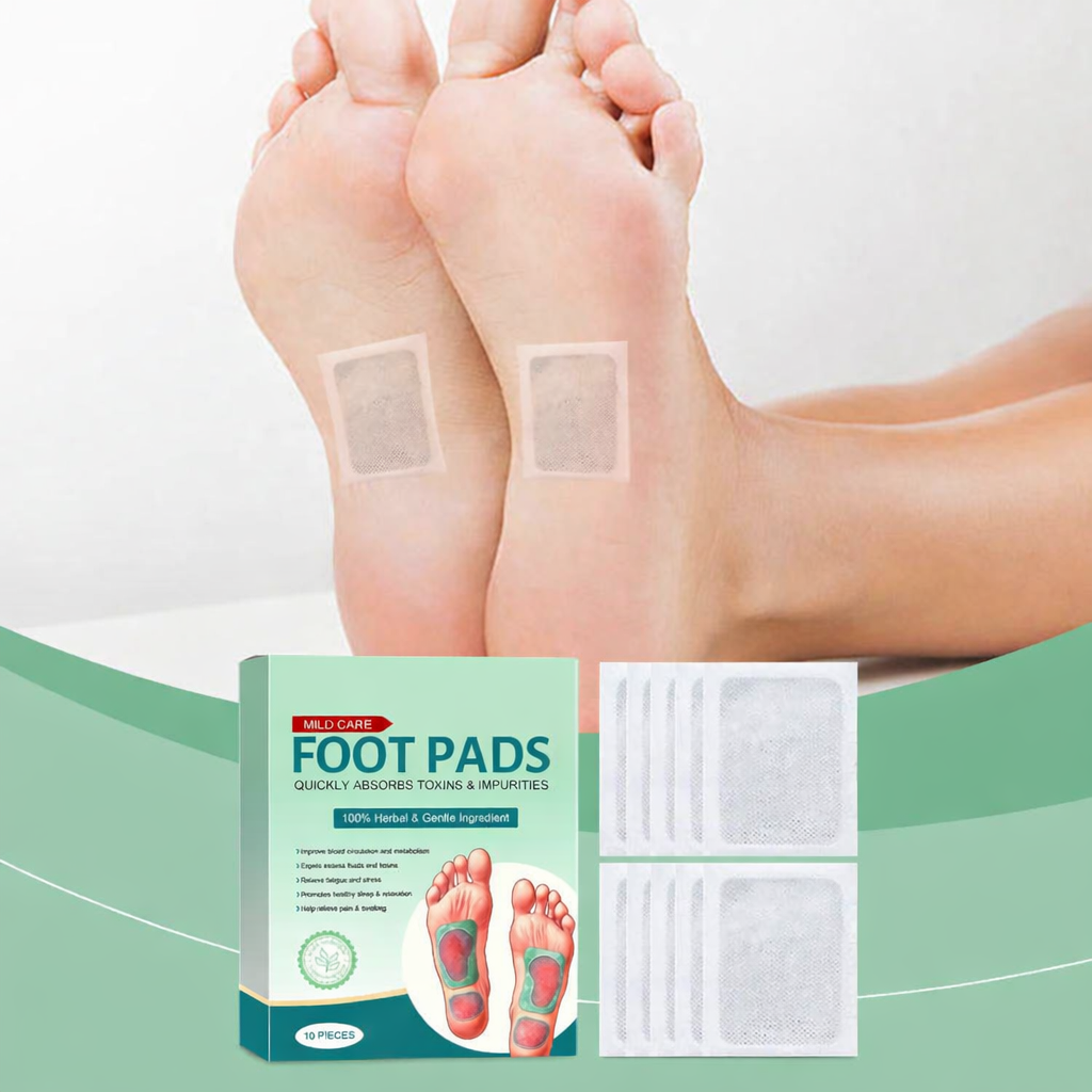 🌿100% Herbal & Gentle Detox Foot Pad🦶🌿 (Buy 10 Get 20 Free🎁Pack of 30) 🌱
