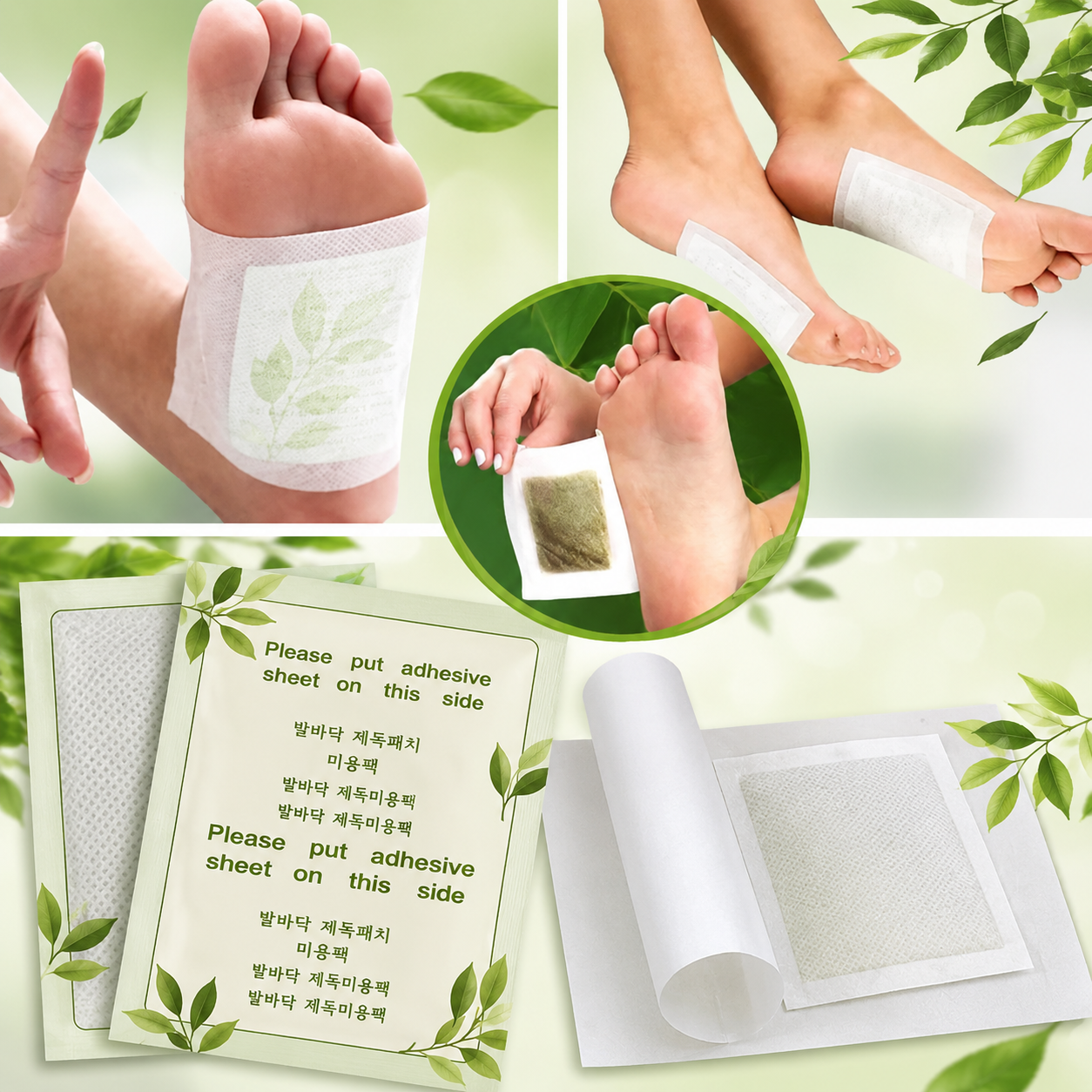🌿 Pure Nature Foot Patches 🦶 BUY 10 GET 20 FREE 🌱 (Pack of 30)