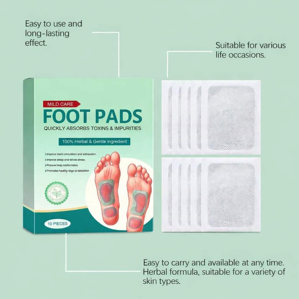 Gentle Herbal Detox Foot Pad🦶🌿 (Buy 10 Get 20 Free🎁Pack of 30)