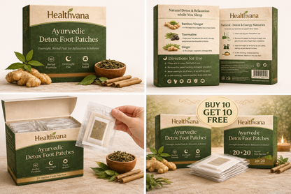 Healthvana  Detox Patches (BUY 10 GET 20 FREE Pack of 30)