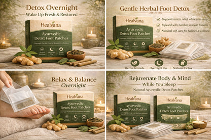 Healthvana Authentic Detox Patches (BUY 10 GET 10 FREE Pack of 20)